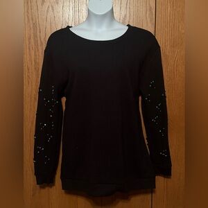 Forever 21 Embellished French Terry Sweatshirt